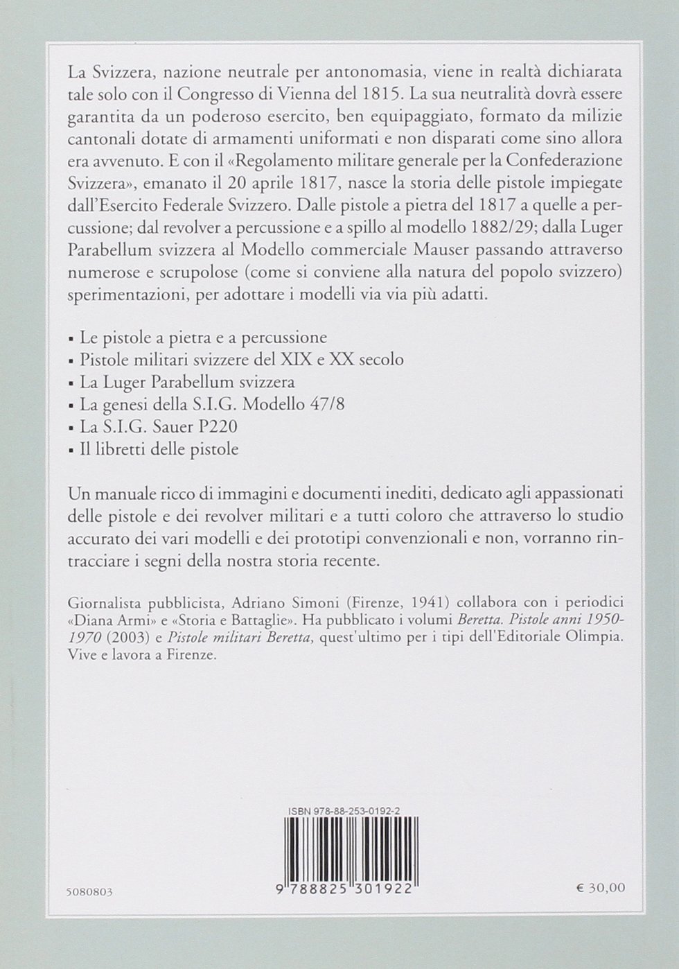 Pistole e revolver di ordinanza svizzere