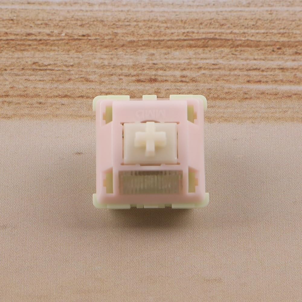 MMD Vivian Switch V2, Benutzerdefinierte Mechanische Tastatur, Vorgeschmierter Linearer Thocky-Schalter(53g,110PCS)