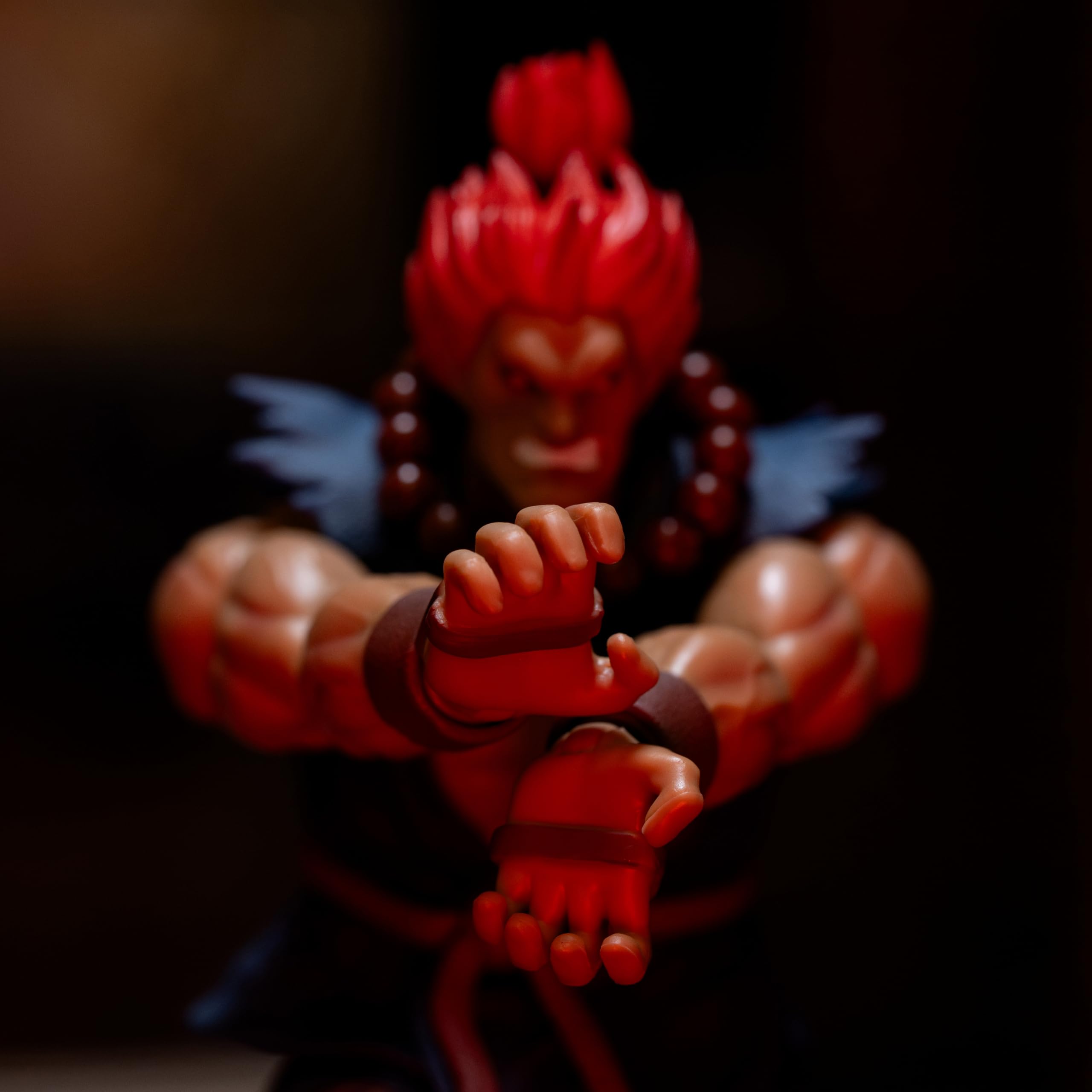 Jada Street Fighter II Akuma Figura de ação em escala 1:12