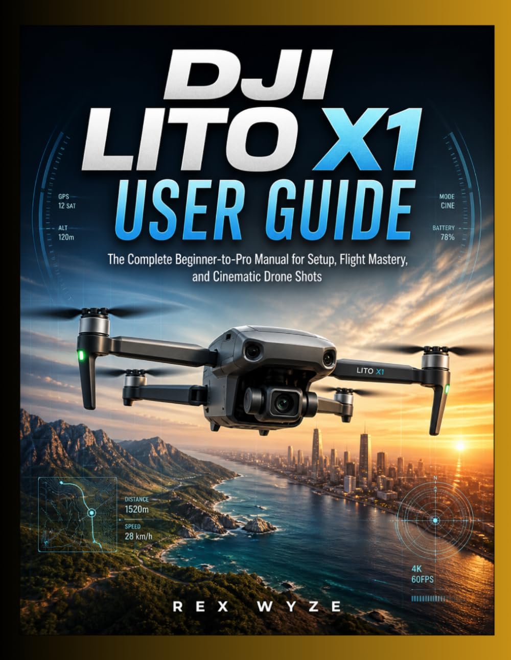 DJI LITO X1 User Guide: The Complete Beginner-to-Pro Manual for Setup, Flight Mastery, and Cinematic Drone Shots
