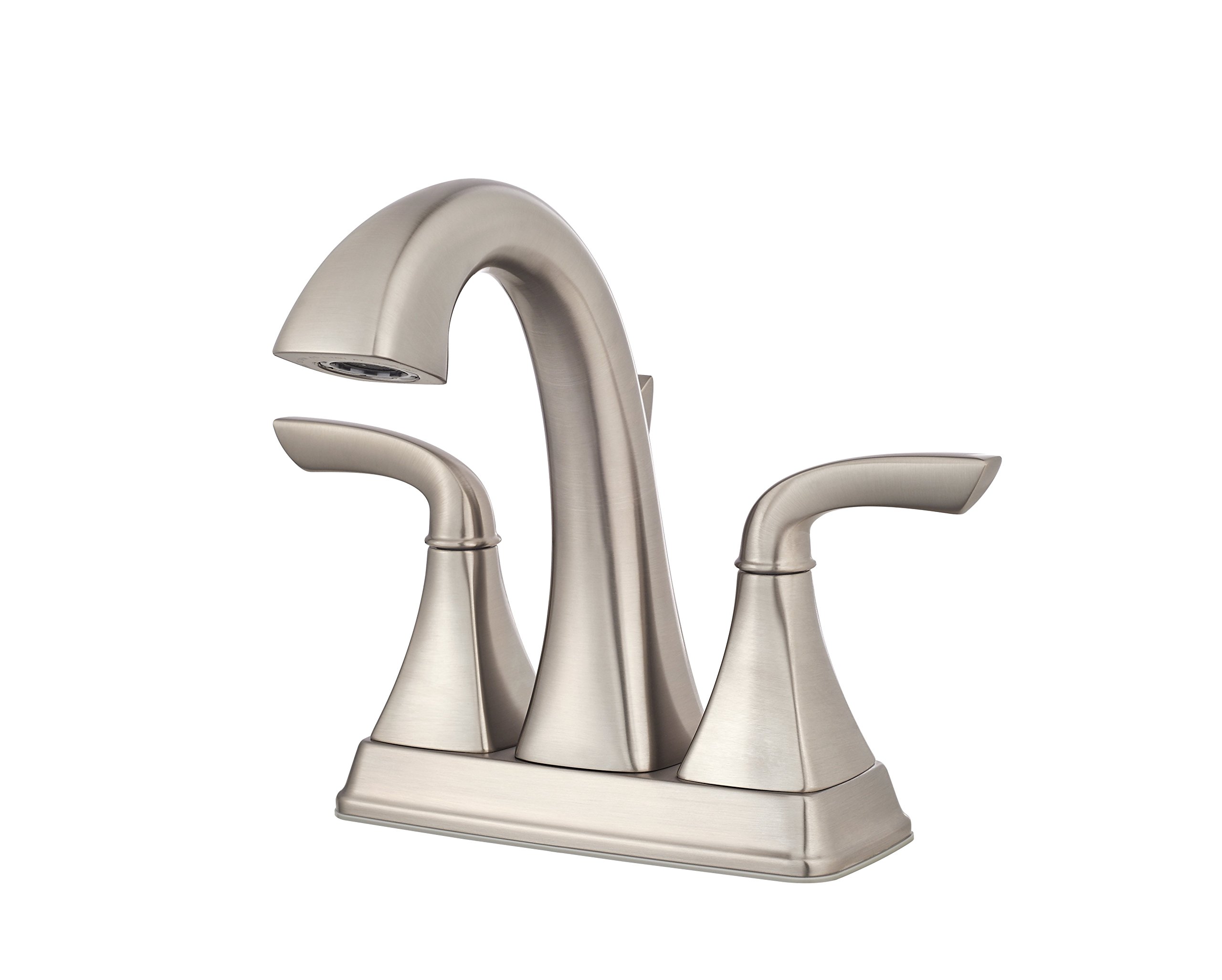 Pfister LG48BS0K LG48-BS0K Bronson 2 Saplı 10,16 cm Merkezli Banyo Bataryası Fırçalanmış Nikel içinde, 10,16 cm
