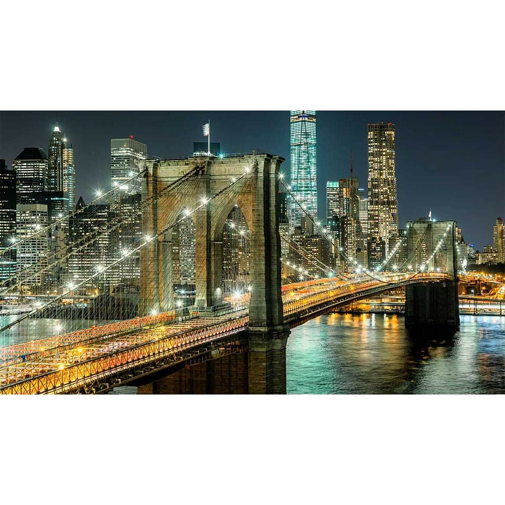 Peinture Par Numéros – Brooklyn Bridge, Toile, Pinceaux, Acrylique – Adulte/enfant