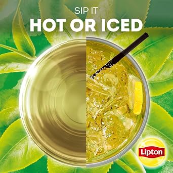 Lipton Green Tea Bags, Unsweetened Iced or Hot Tea Bags, 240 Total Tea Bags (40ct - Pack of 6)