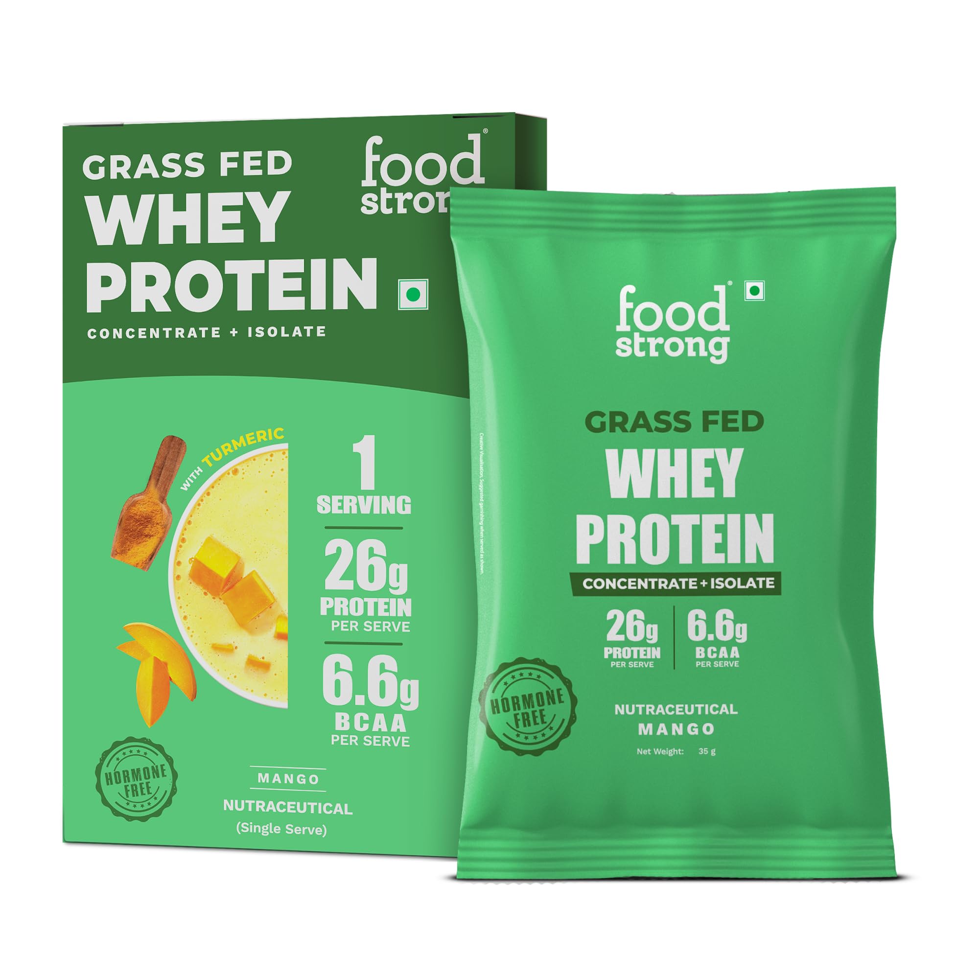 Foodstrong Whey Protein Powder Unflavoured (Raw) 26g Protein 1KG — Amazon image 29