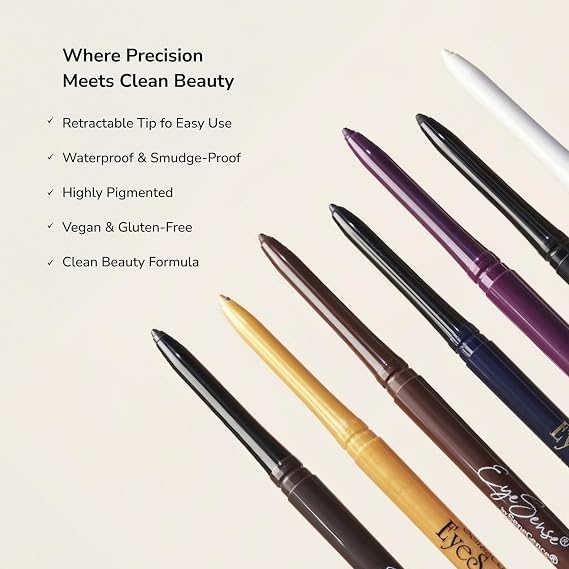 SeneGence EyeSense Long-Lasting Eyeliner Pencil, Black Brown