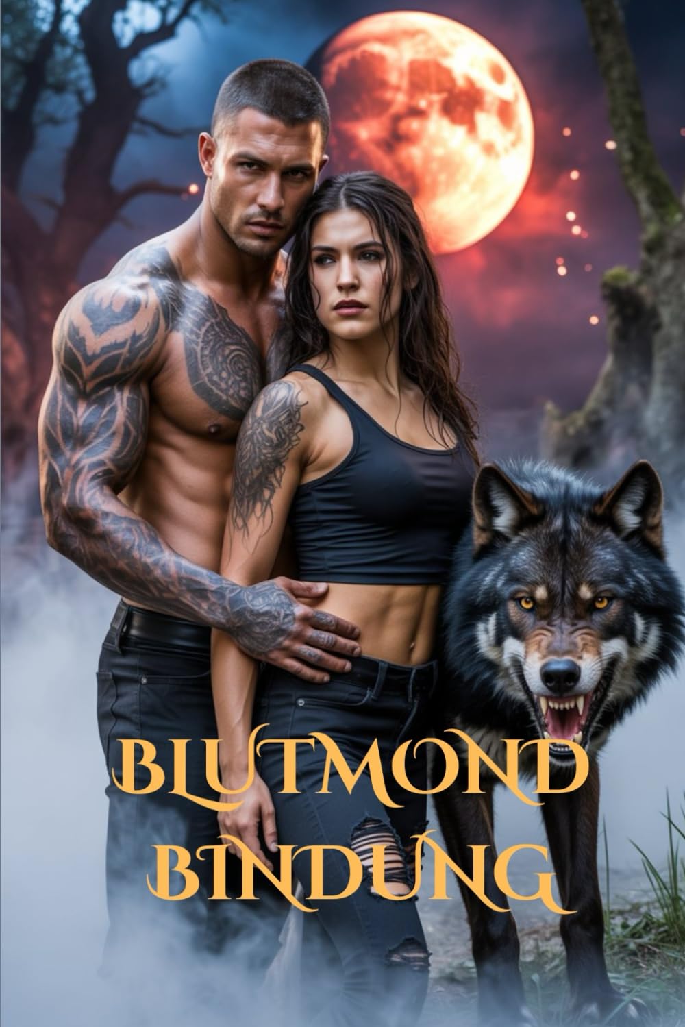 BLUTMOND-BINDUNG: Eine Schicksalspaare Wolf-Wandler Paranormale Romanze (Wolfsmates und Alpha-Herzen– Eine Werwolf-Romance-Serie)