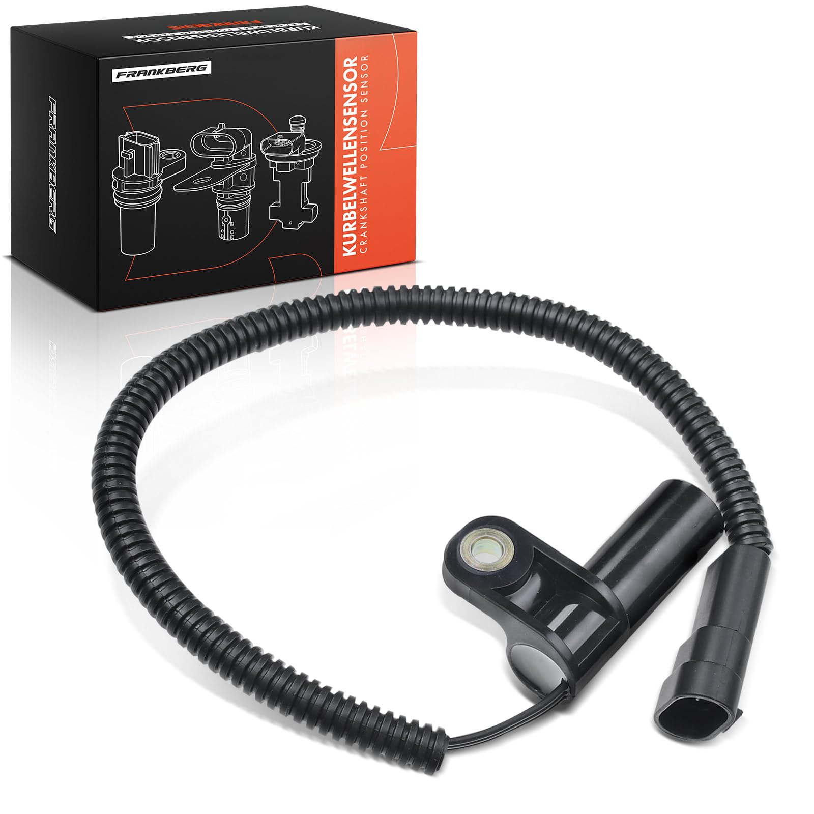 Frankberg Posizione dell'albero Motore Sensore dell'albero Motore 3-Poli Compatibile con Grand Cherokee I ZG ZJ Wrangler I SJ YJ Replace# 56026884,56027280