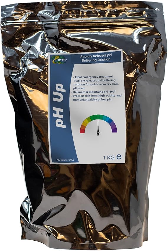 Image HYDRA For Pond pH Crash use pH UP 1 KG Treats up to 7,000 LITRES of Pond Water Image HYDRA For Pond pH Crash use pH UP 1 KG Treats up to 7,000 LITRES of Pond Water