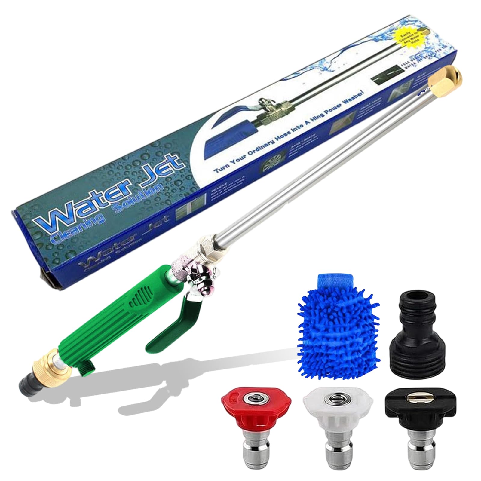 Baguette d'extension portable pour lavage de voiture et entretien du jardin