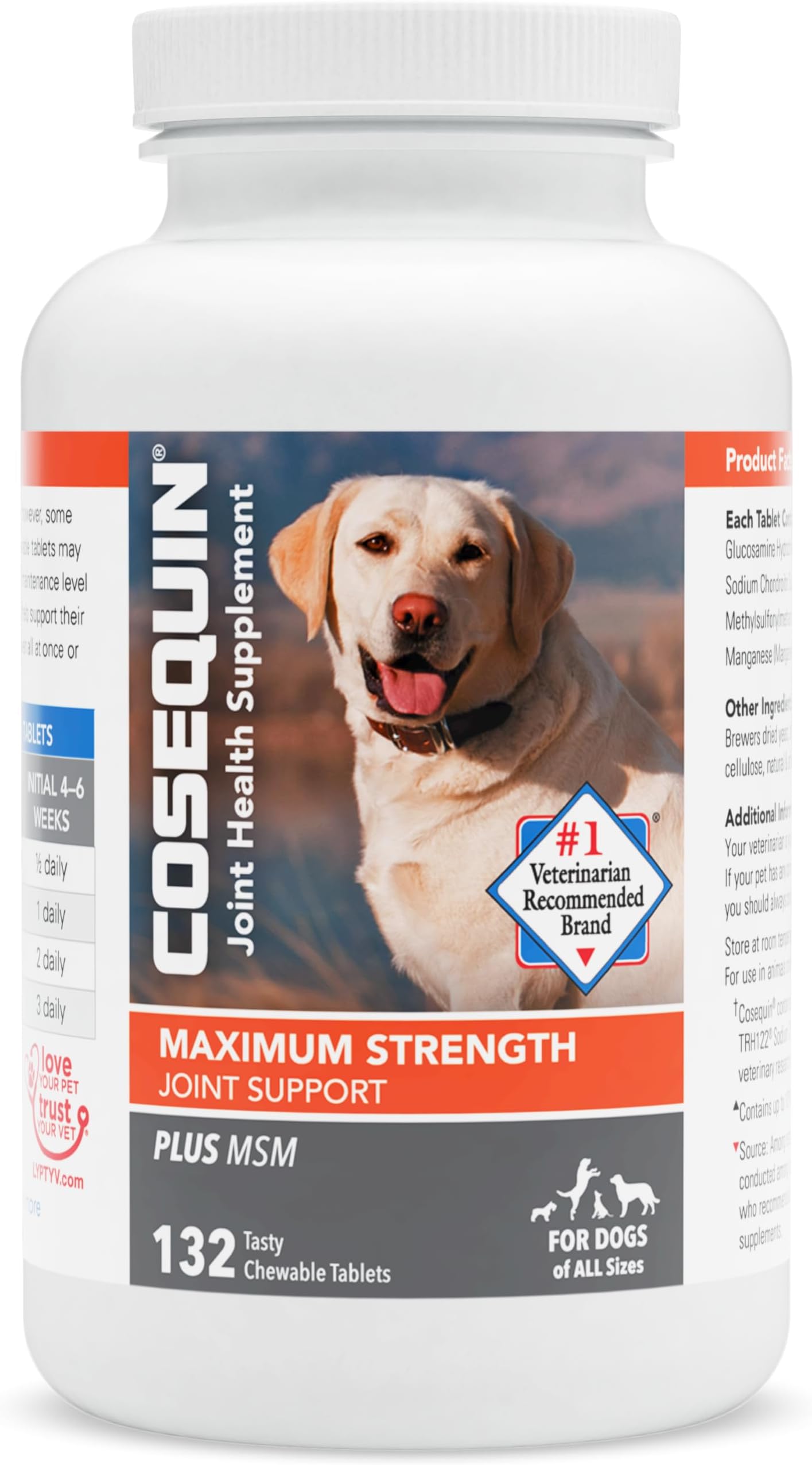 Nutramax Laboratories Cosequin Maximum Strength Joint Supplement Plus