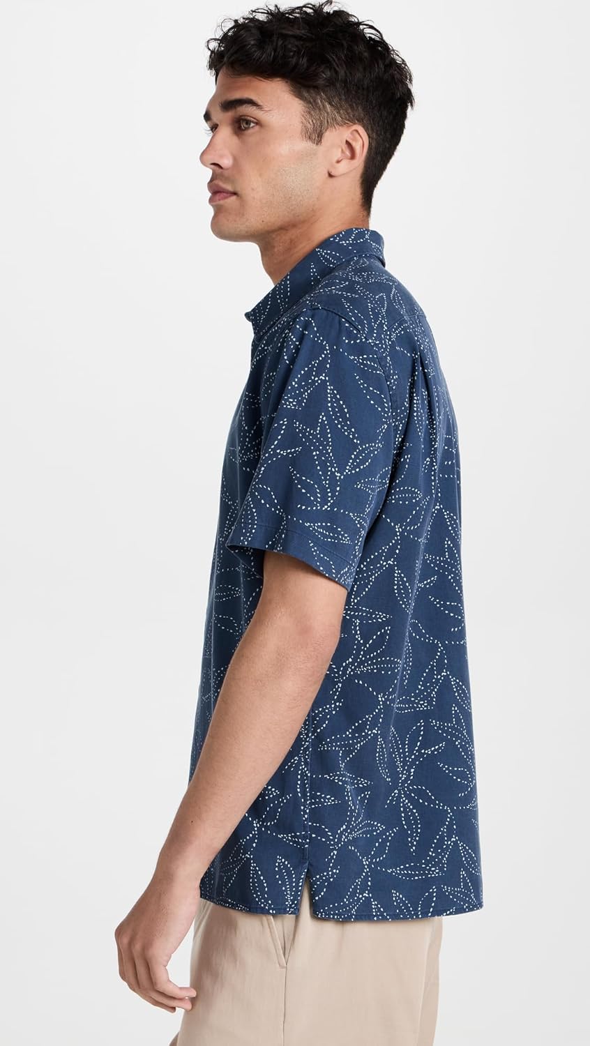 Vince Men's Dotted Leaf Shirt - Image 4