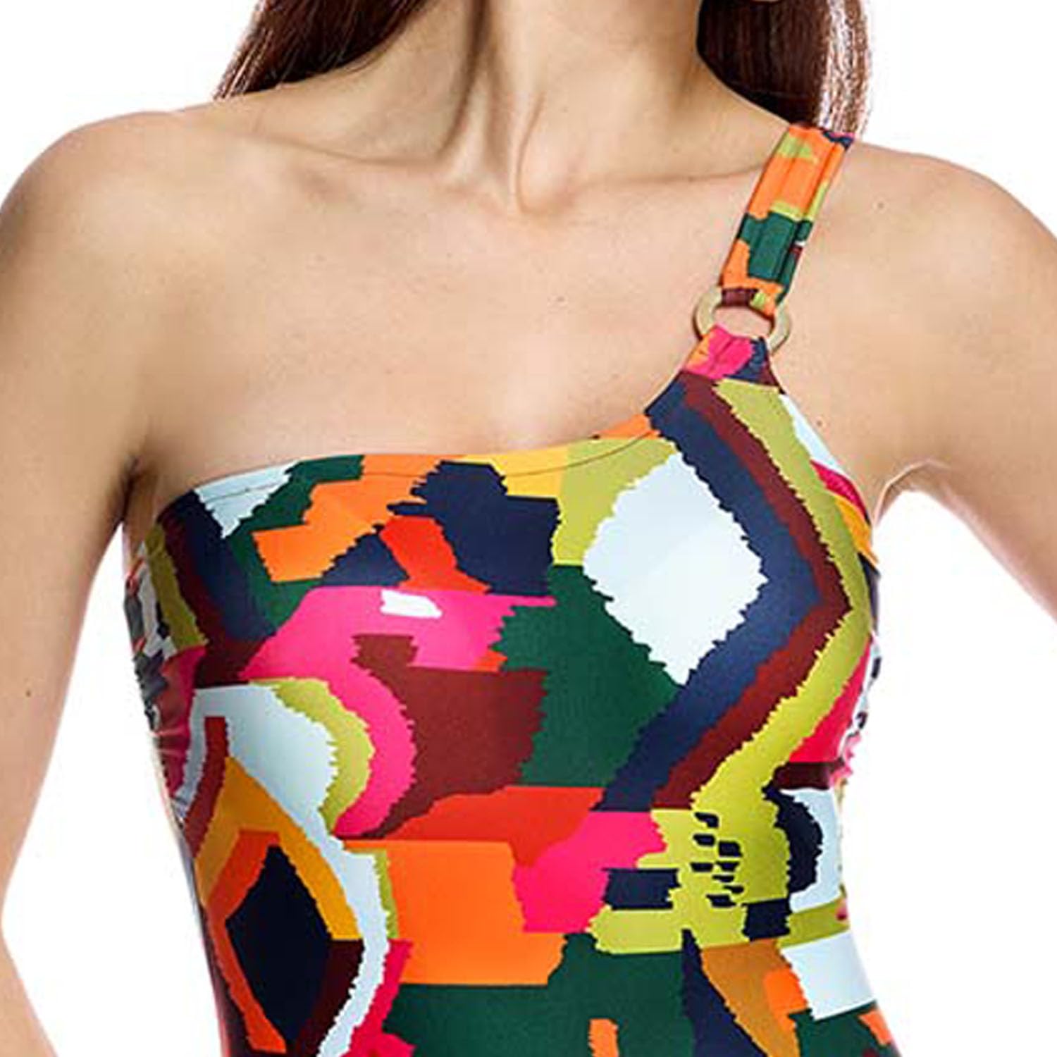 ORY Bañador Mujer Traje de Baño Asimétrico W260111