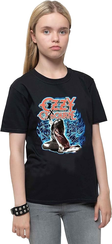 Amazon.com: Rock Off Ozzy Osbourne - Kids Blizzard of Ozz T-Shirt