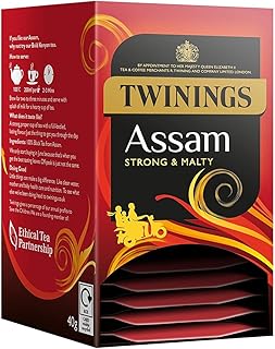 Twinings Assam Enveloped Tea Bags - 4x20
