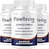 (3 Pack) FlowRevive Plus Capsules - Official FlowRevivePlus Pills Premium Advanced Formula, 180 Capsules for 3 Months