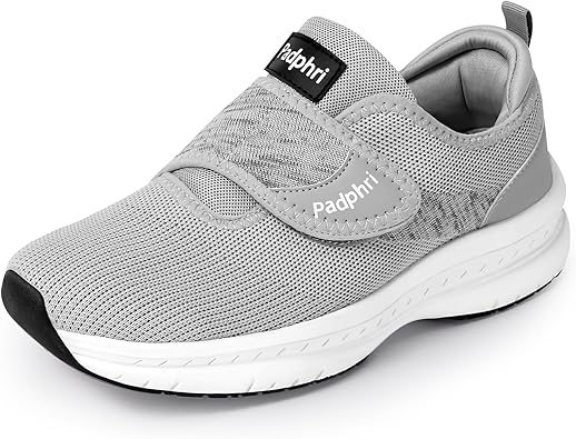Diabetic Shoes for Men Extra Wide WidthWalking Shoes for Elderly Foot Pain Relief NeuropathyOrthopedic Shoes for Swollen Feet AdjustableZapatos para Diabeticos Hombre