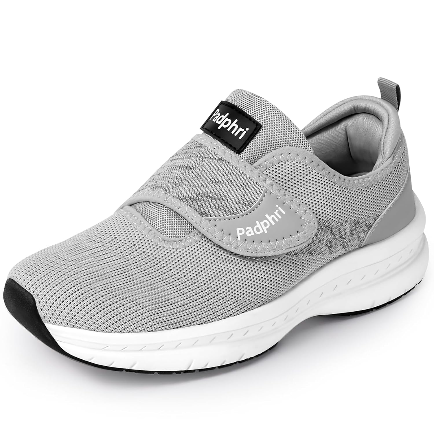 Calçados Diabéticos Masculinos Extra Largos para Conforto e Alívio da Dor nos Pés com Design Ajustável