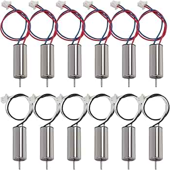Amazon.co.jp: Coliao 716コアレスモーター 3セット 3.7V 7x16mm