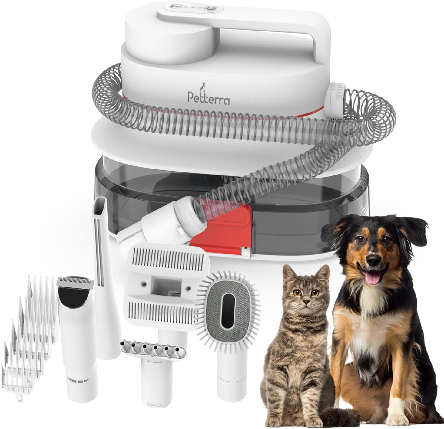 FurCare Pro 3-in-1 Grooming Kit with Vacuum Suction...