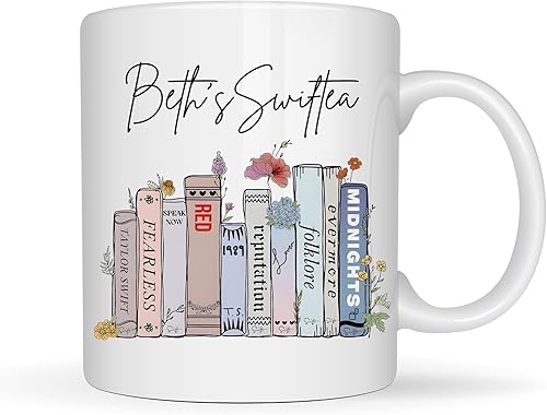 Personalized Swiftea Mug, Album Mugs, Trendy Coffee Mugs, Ta Gifts, Custom Gifts, Personalized Gifts, Christmas Gift, Gift for Her