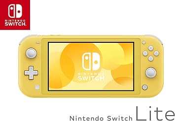 Nintendo Switch Lite Console 32GB System Built-in Control Pad Yellow UK Version