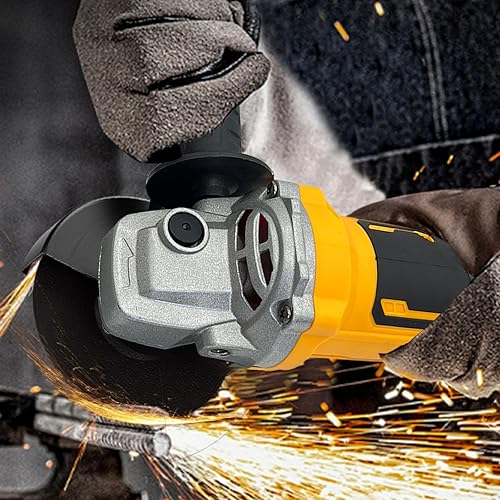 Miniatura 8 de Herramienta de amoladora para batería Dewalt de 20 V, motor eléctrico sin escobillas de 11000 RPM, amoladoras de 3 velocidades variables, amoladora