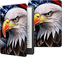 Vista 85 de Funda para Kindle básico de 6 pulgadas (11.ª generación), múltiples ángulos, piel sintética, delgada, con función de encendido y apagado automático