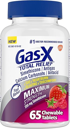 Gas-X Total Relief Chewable Tablets