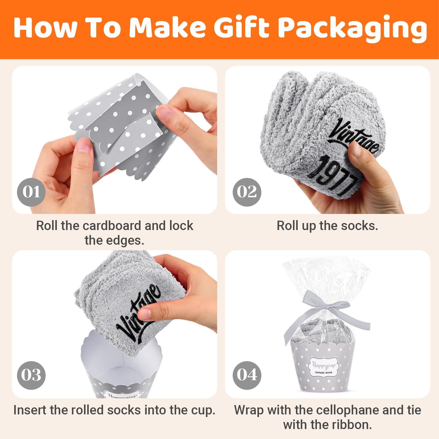 HAPPYPOP Cool Birthday Gifts for Men - 46 51 Year Old Socks for Dad, 1975 Birthday Gifts - Image 4