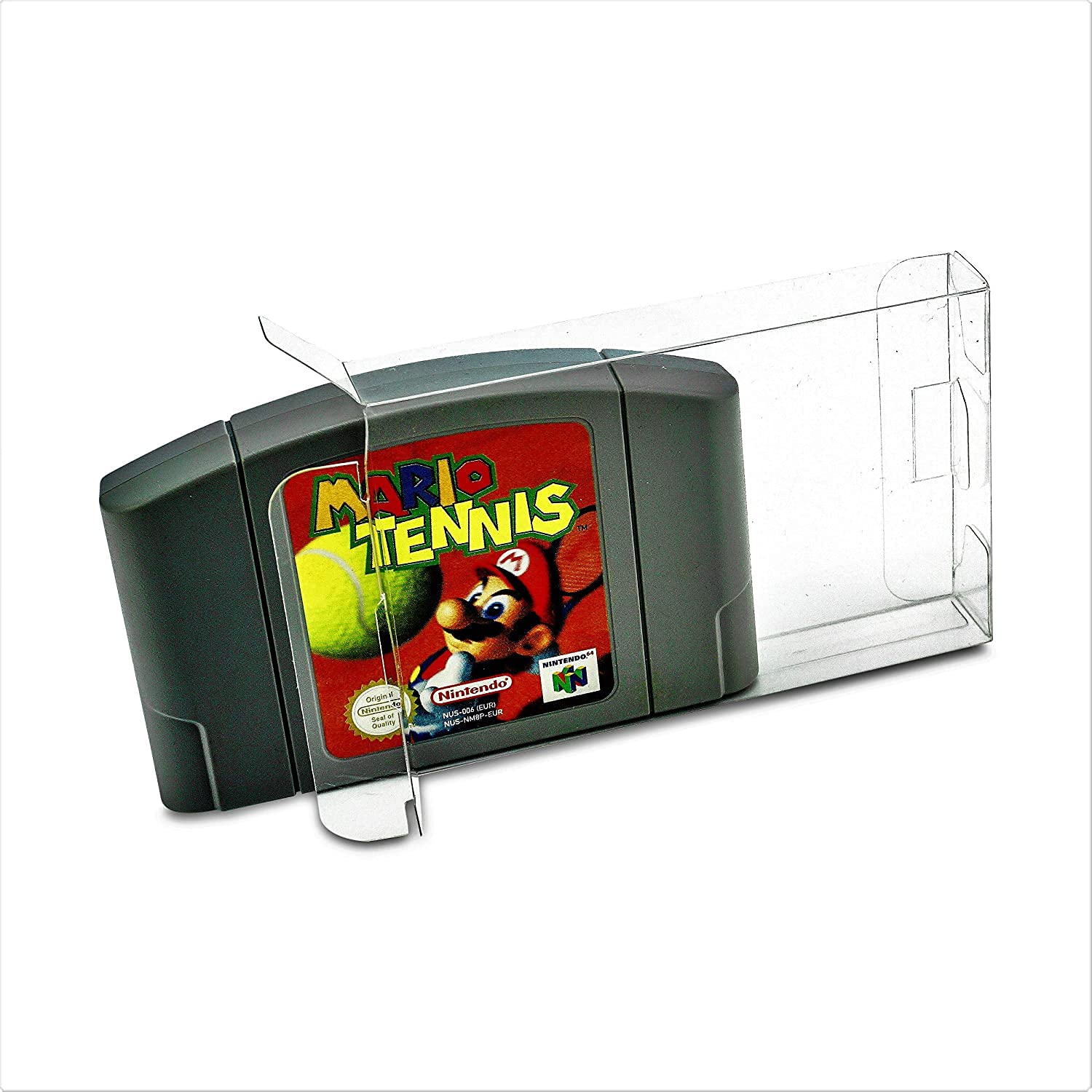 Link-e : 10 X Estuche protector de plastico para cartucho de juego compatible con la consola Nintendo 64 - N64