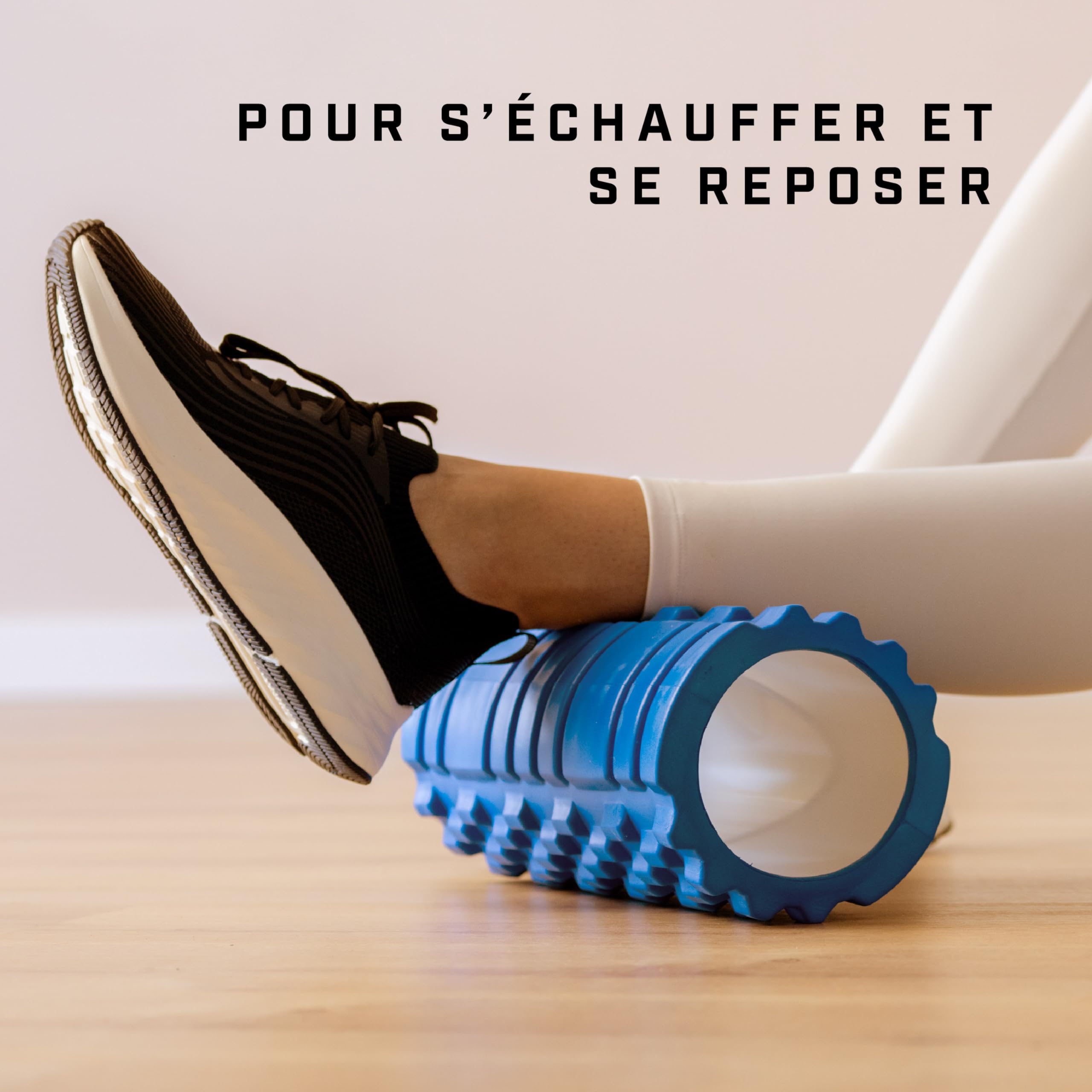 Rouleau De Massage Musculaire GlamLady – Pour Bras, Jambes, Dos – Yoga, Fitness