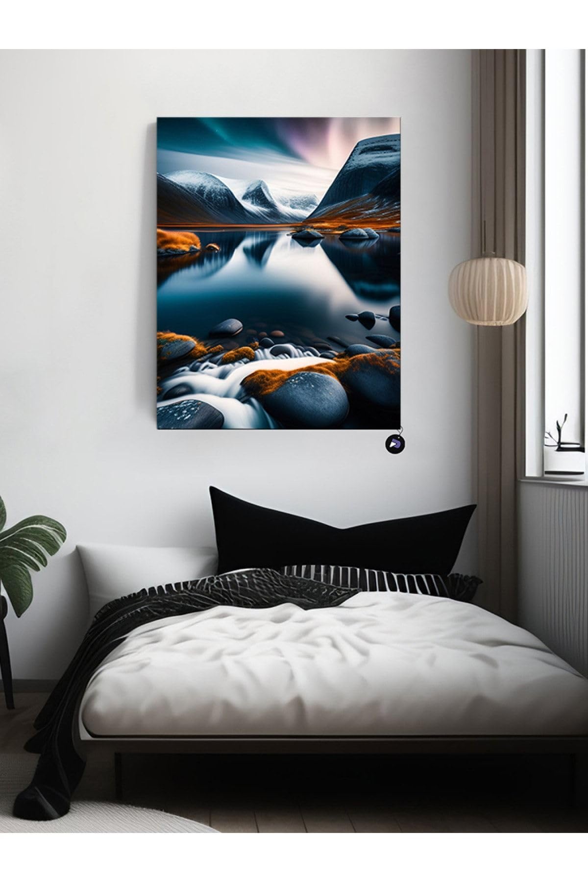 Postermanya (pster20930) Kış Serinliği Iskandinav Tarzı Poster 70 x 100