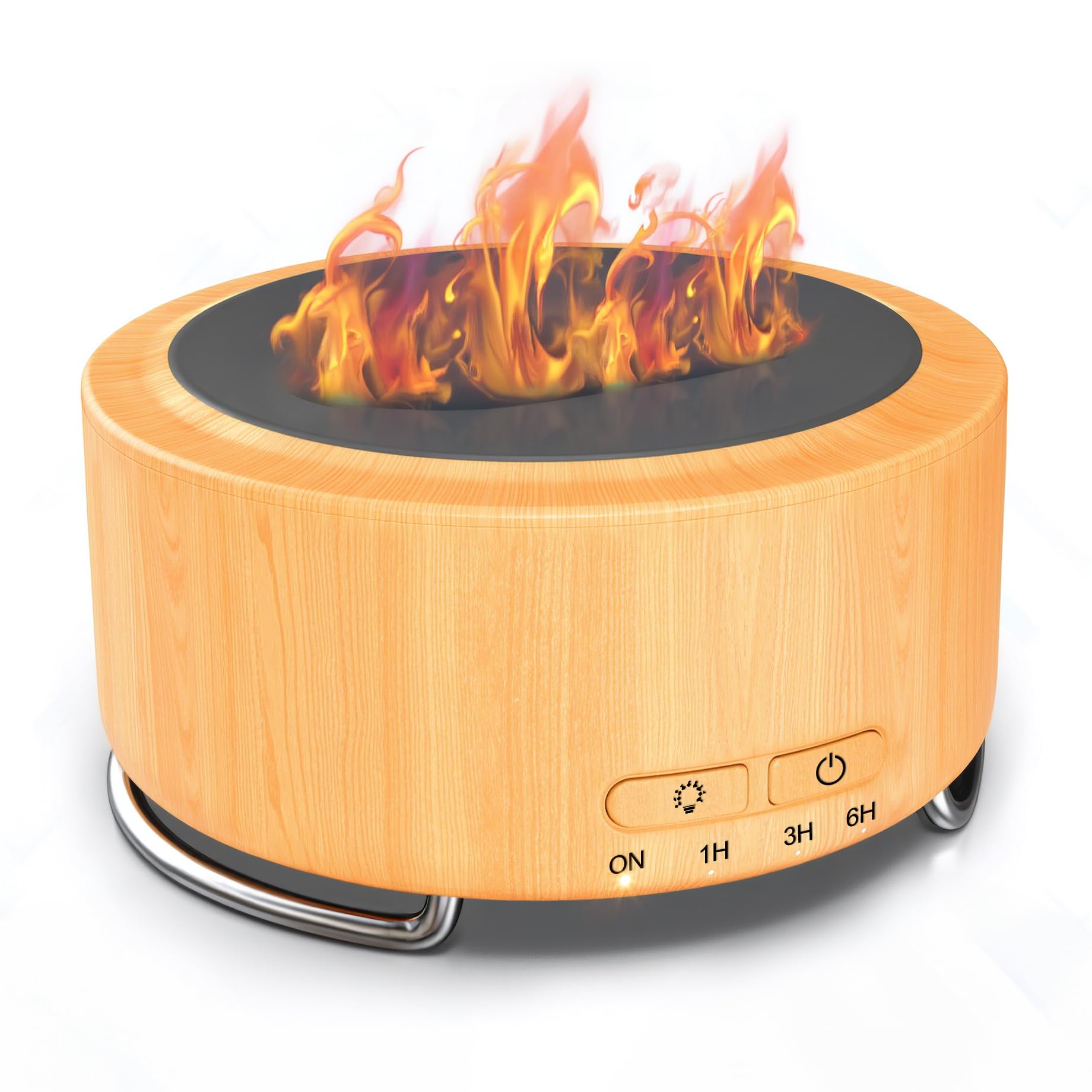 Essential Oil Diffuser for Home: 500ML Aroma Diffuser for Hotel Office Yoga Room - Humidifier with 9 Colors LED Night Light for Kids/Women Home Relaxation,Dark Yellow