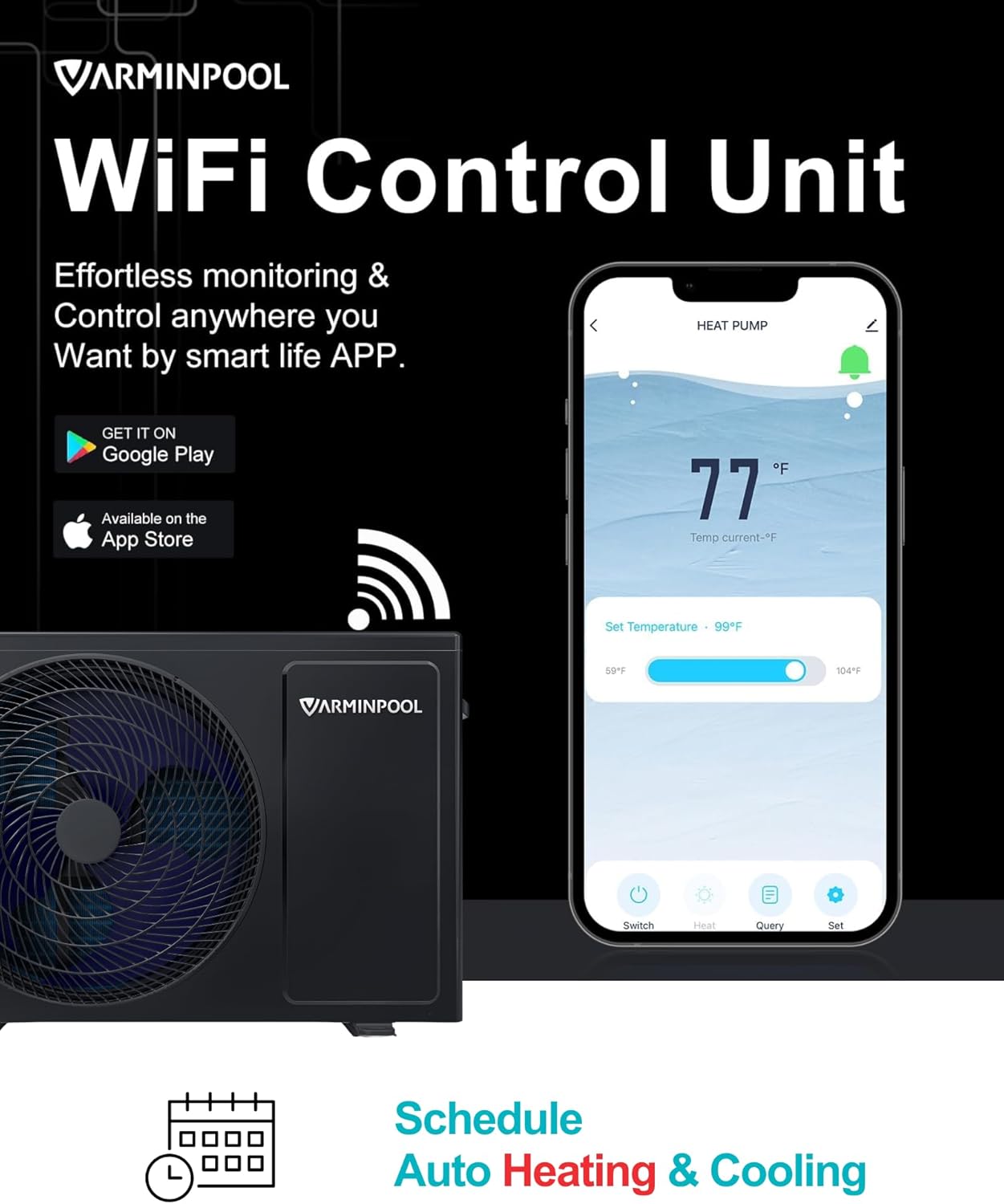 WiFi Control Unit and Scheduling