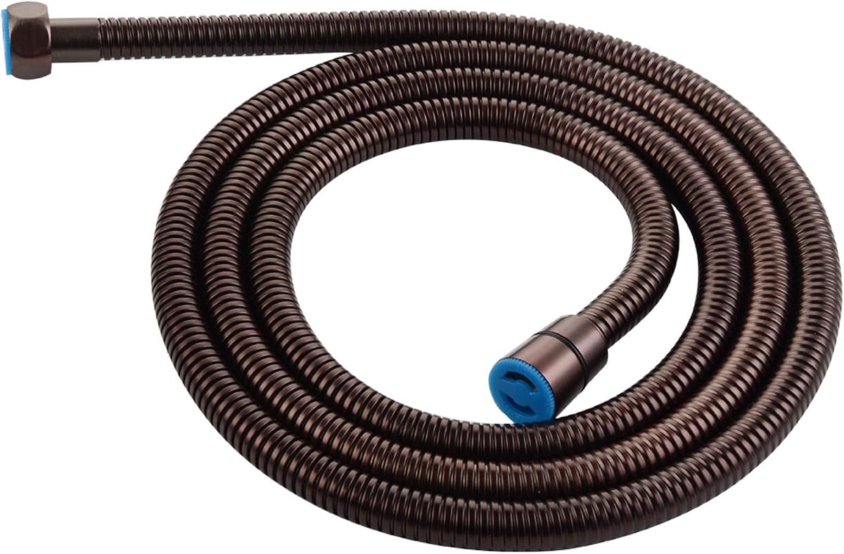 Angle Simple Handheld Shower Hose Replacement, 79 Inches, Oil Rubbed Bronze | G 1/2 Thread Type, Stainless Steel Flexible Shower Head Hose, Extra Long for Bathing Dogs Bathroom Cleaning