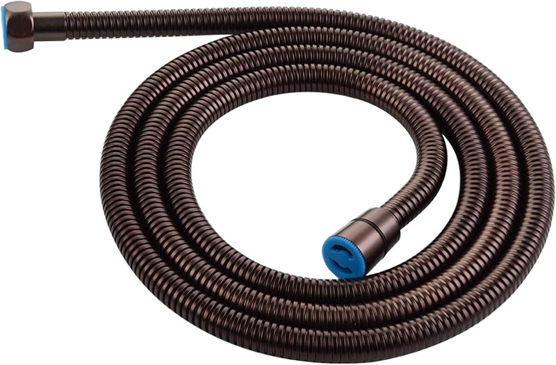 Angle Simple Handheld Shower Hose Replacement, 79 Inches, Oil Rubbed Bronze | G 1/2 Thread Type, Stainless Steel Flexible Shower Head Hose, Extra Long for Bathing Dogs Bathroom Cleaning