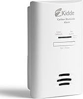 Kidde Plug-In Carbon Monoxide Detector with AA Battery Backup, Digital Display & Test-Hush Button - Reliable CO Alarm