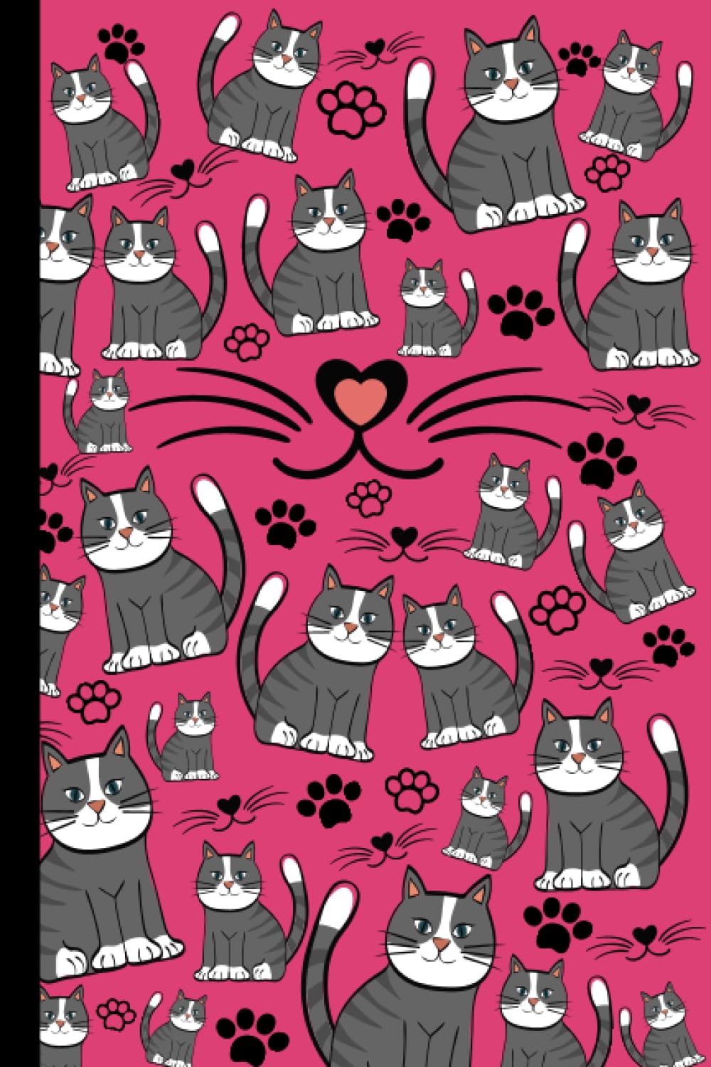 Cute Cats Lined Journal 6" x 9" Notebook: Composition Book For Cat Lovers