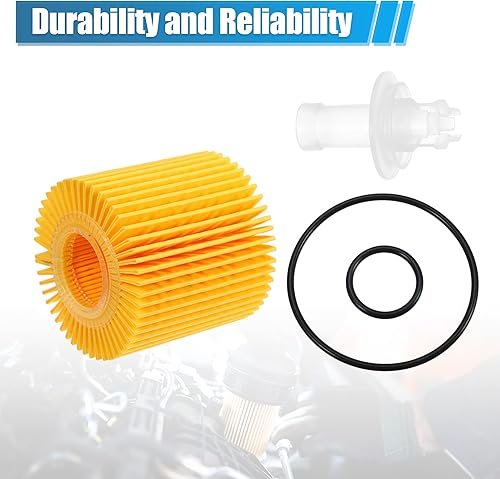 Miniatura 6 de X AUTOHAUX Filtro de aceite de motor, 04152-YZZA1, 04152-31090, 04152-YZZG1 para Toyota Avalon Camry Highlander RAV4 Tacoma Sienna, juego de 2