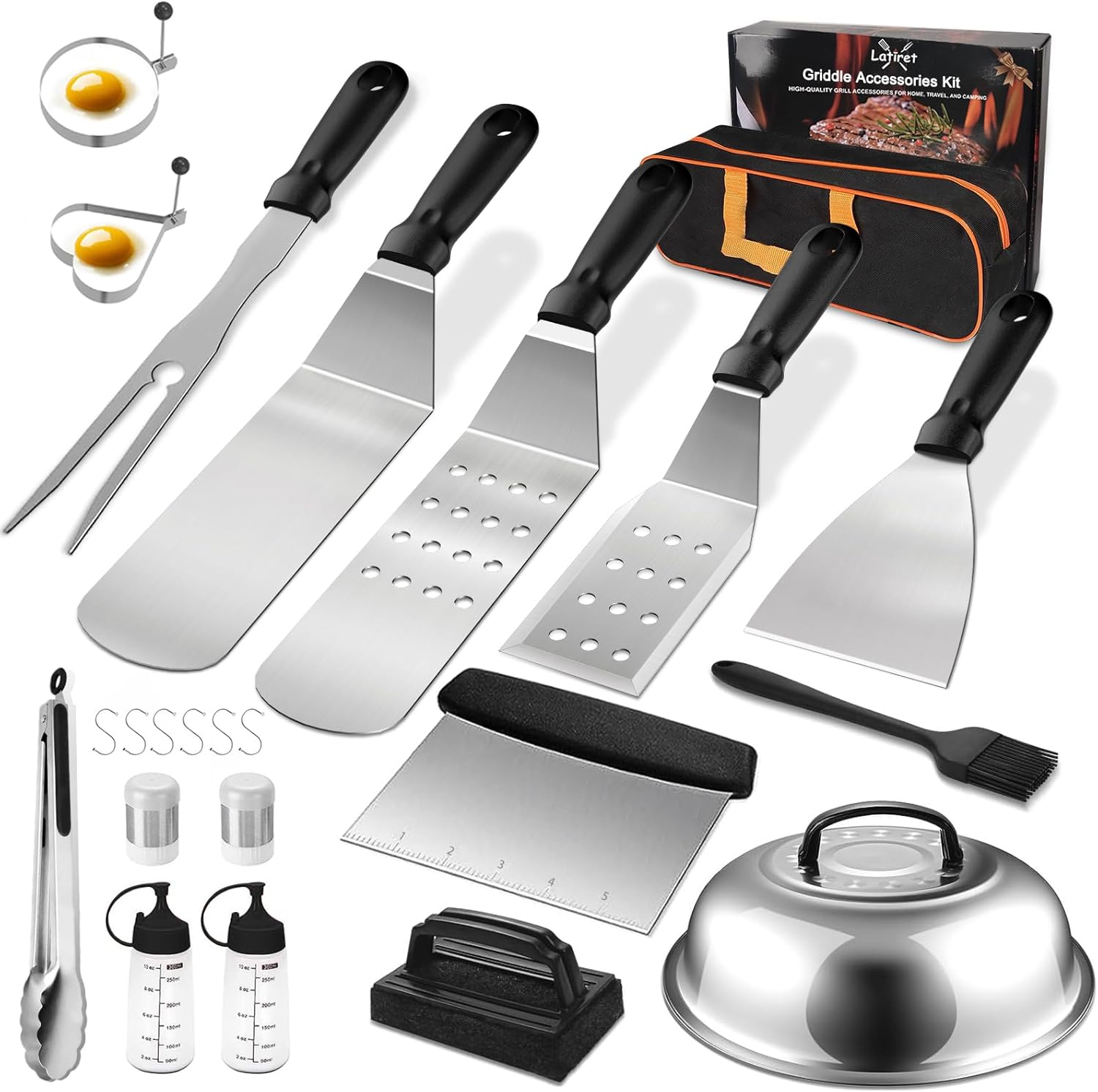 Blackstone Griddle Accessories Kit, 23Pcs Grilling Botswana Ubuy