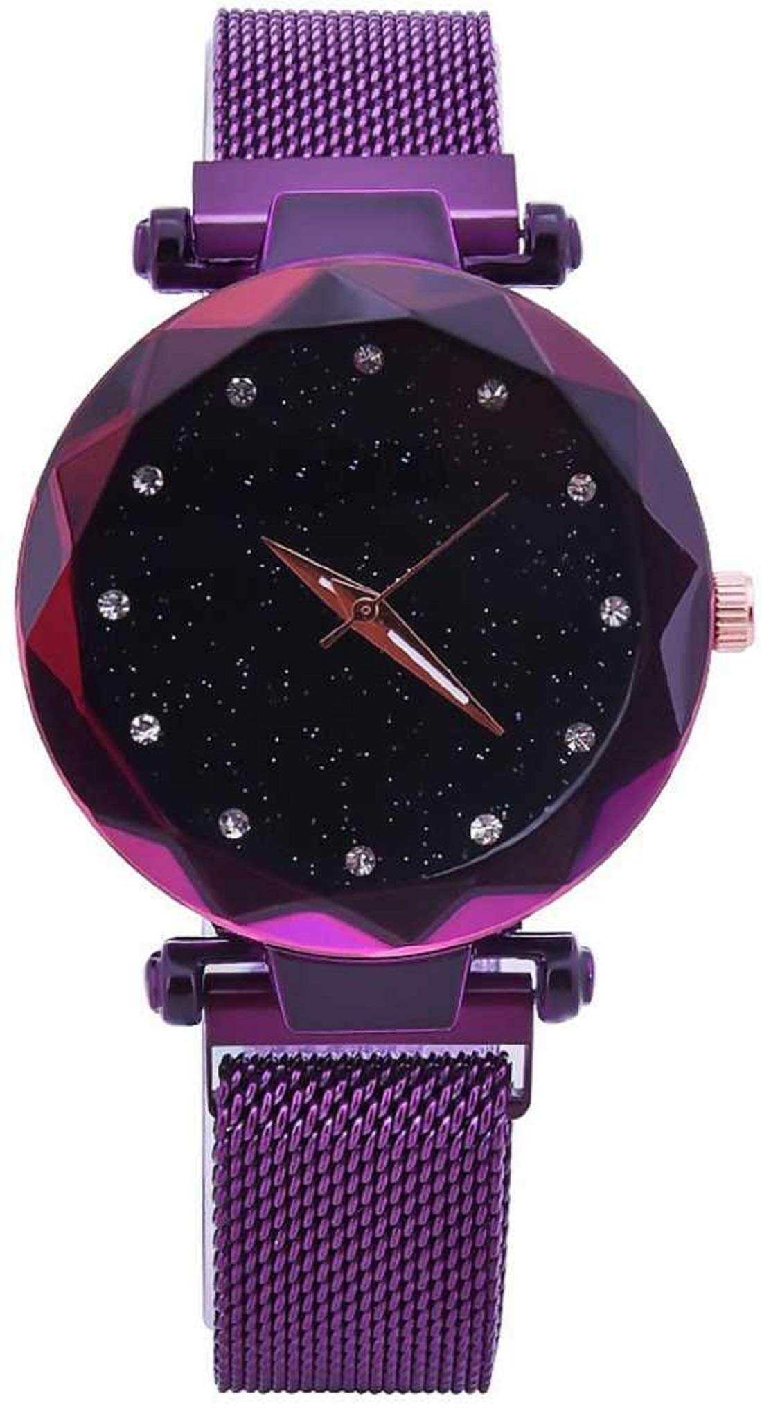 fuerdanni Womens Luxury Mesh Magnet Buckle Starry Sky Quartz Watches and Nice Looking Watch (00022210) (B08376MG66) Amazon Price History, Amazon Price Tracker