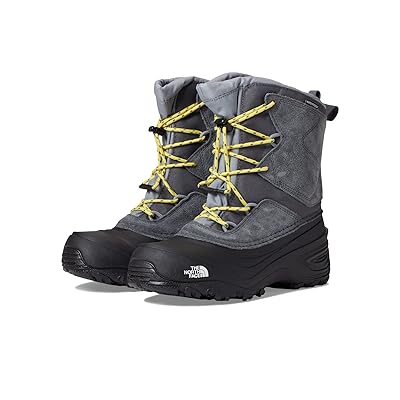 The North Face Kids Alpenglow V Waterproof (Toddler/Little Kid/Big Kid) Kids Shoes Vanadis Grey/Meld Grey