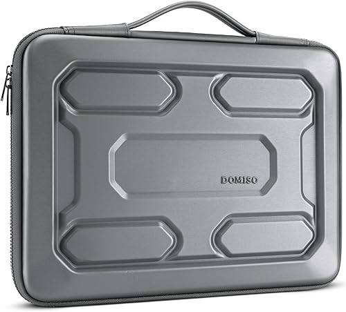 Miniatura 9 de DOMISO Funda para portátil de 17 pulgadas con asa a prueba de golpes, impermeable, funda protectora de EVA para ZBook Fury 17.3 G8MSI GS73VR Stealth