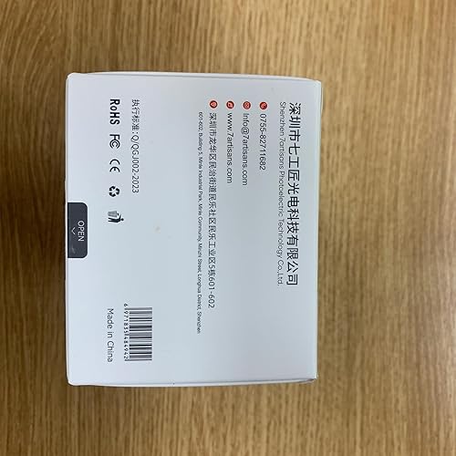 Miniatura 11 de 7artisans Micrófono Lavalier inalámbrico con transmisión inalámbrica de larga distancia de 328.1 ft, batería de 20 horas de duración y reducción de