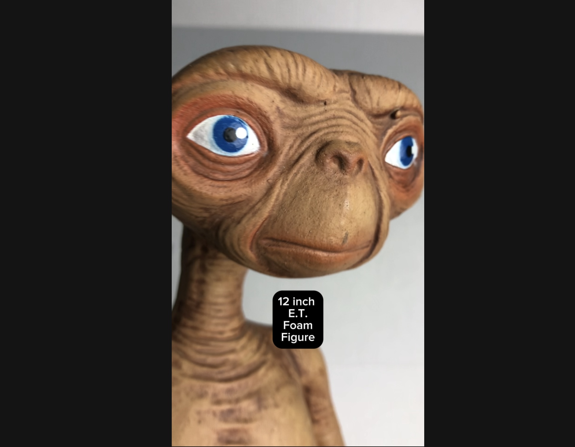 Watch NECA E.T. Foam Figure 12in Movie Prop Replica Collectible on