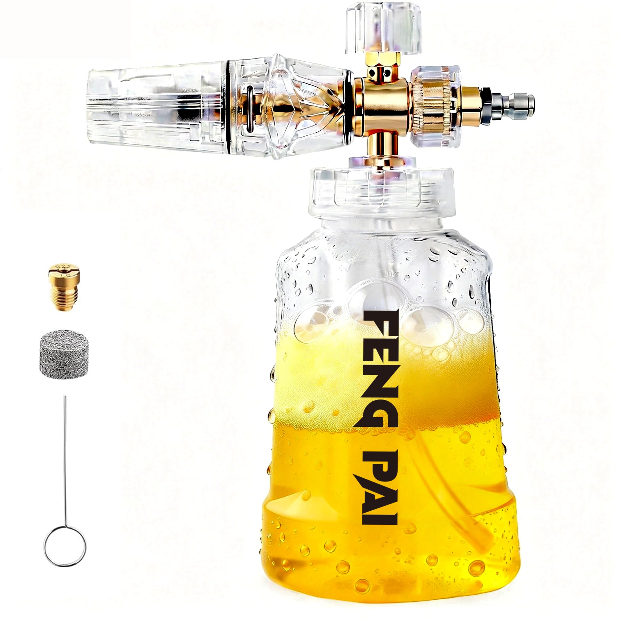FENGPAI Foam Cannon with 1/4 Inch Quick Connector