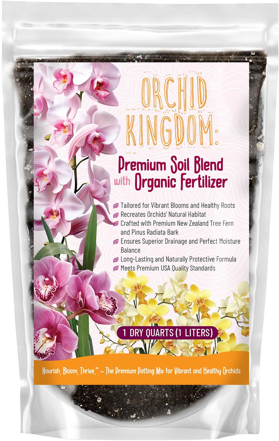 Amazon.com : GARDENWISE Orchid Potting Mix – Orchid Bark, Sphagnum