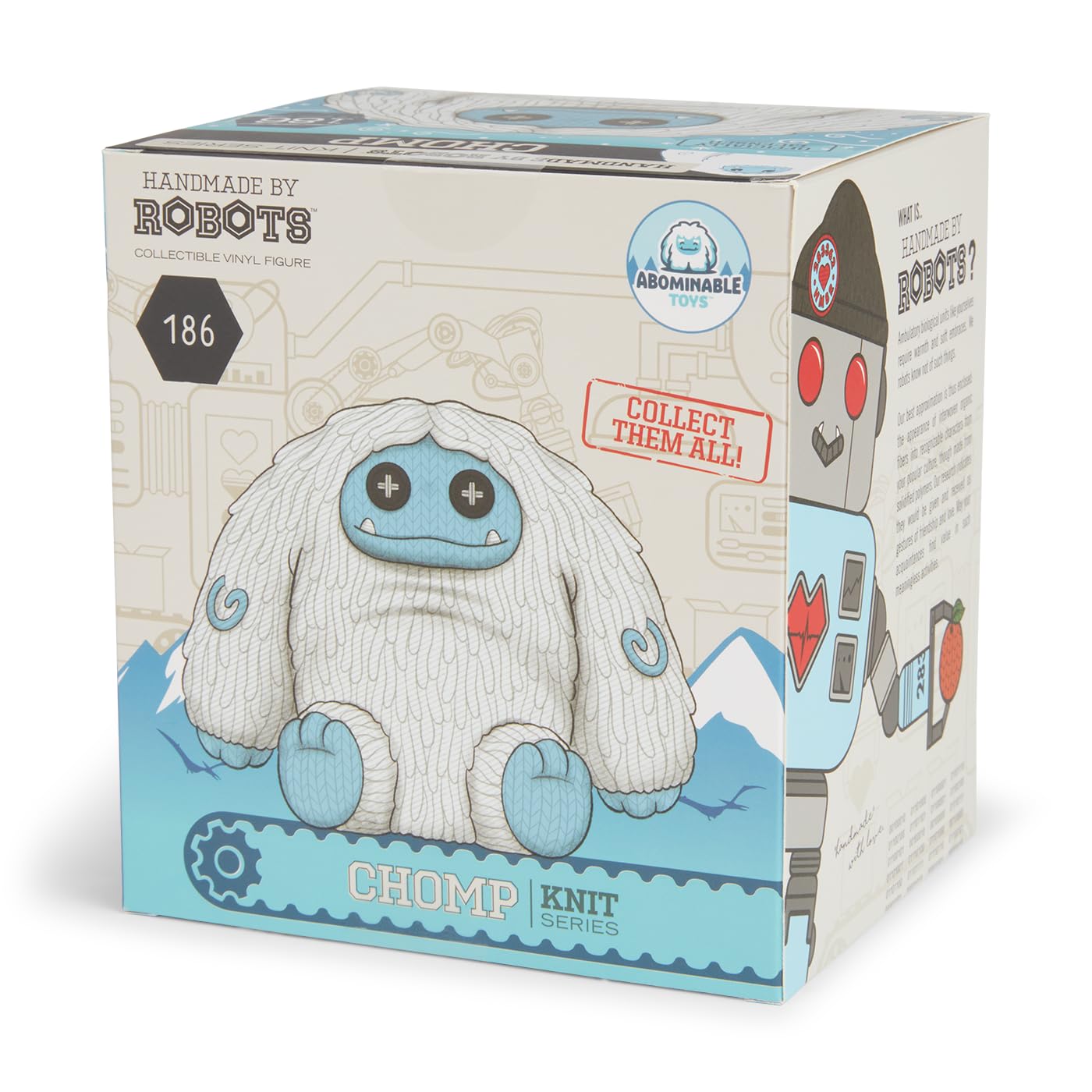 Amazon.com: Handmade by Robots - Abominable Toys - Chomp #186