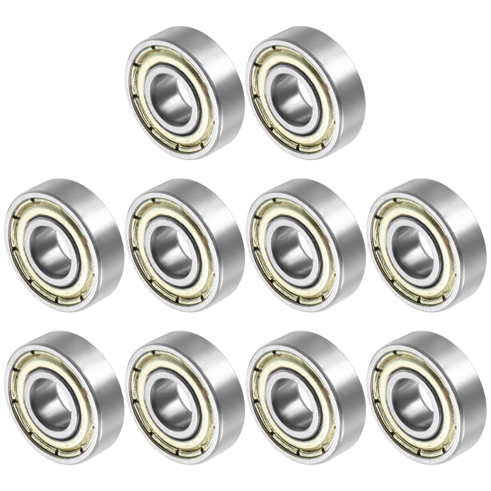 Rolamento De Esferas Blindado 625zz De 10 Peças 5x16x5mm Par  Jm