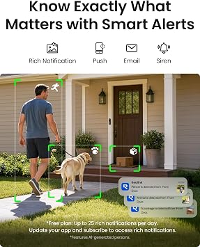 REOLINK Battery Video Doorbell (2nd Gen) 2K Wireless&Wired Outdoor Camera | No Subscription Local Storage, 150150 Head-to-Toe View, Dual-Band Wi-Fi, Live View with Two-Way Talk, Smart Detection